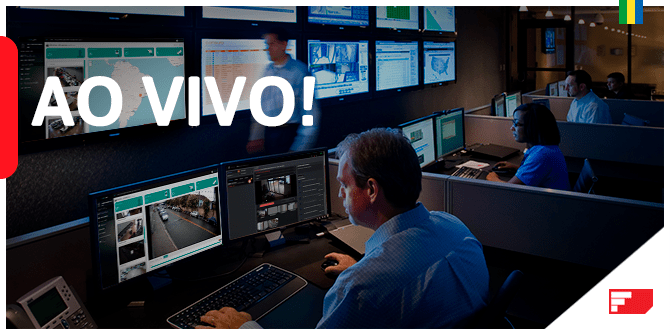 Monitoramento AO VIVO com armazenamento em nuvem.